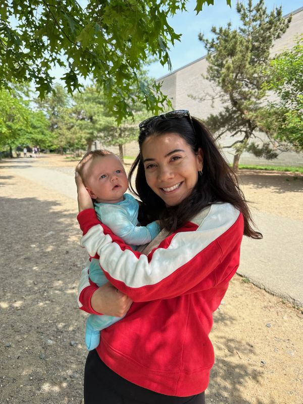 Saying Hello to a Friend's Baby