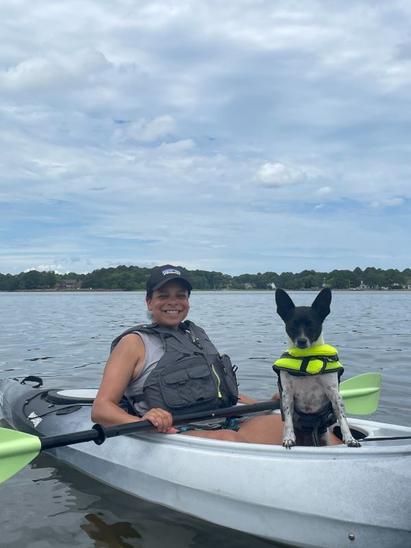 Ashley & Bella Kayaking