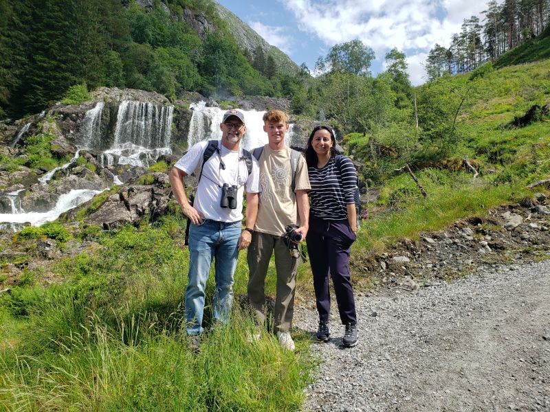 Hiking in Norway With Andrew