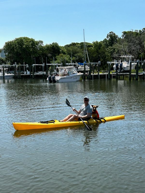 Kayaking With Lemon