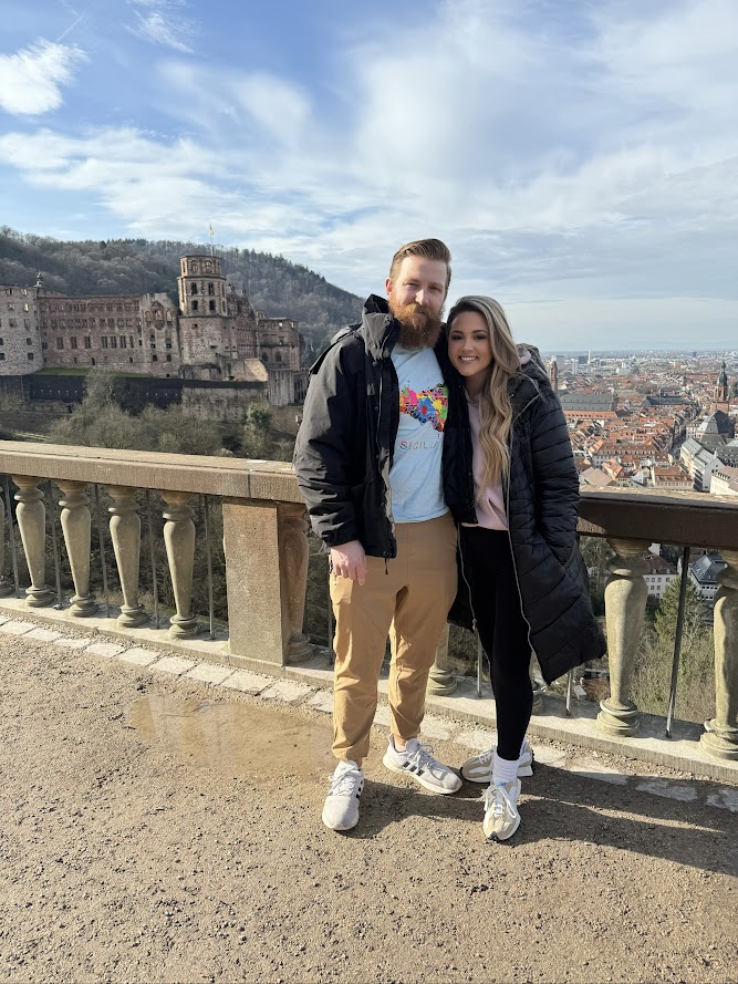 In Front of Heidelberg Castle