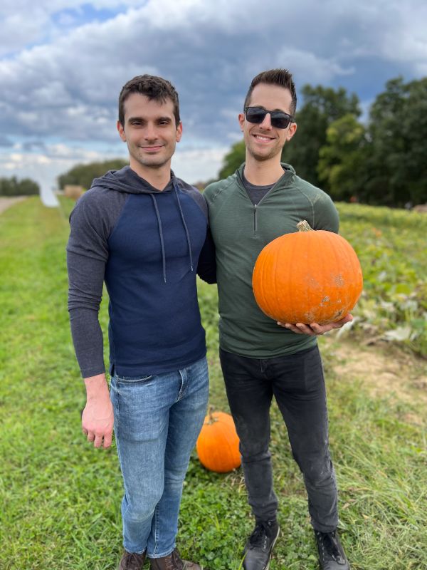 At the Pumpkin Patch - An Annual Event!