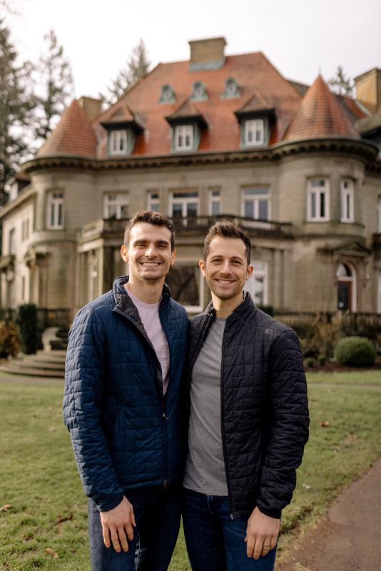 Visiting a Famous Mansion Overlooking the City of Portland