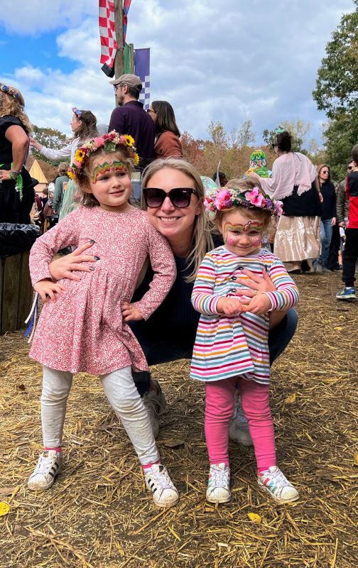 With Our Nieces at RenFest