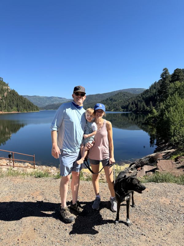 At Our Favorite Lake in Colorado