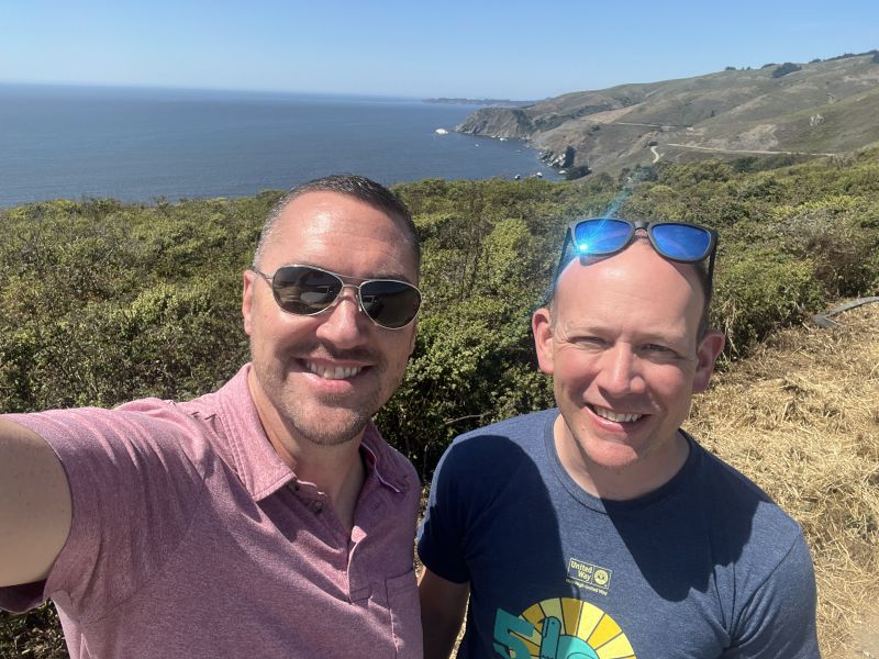 Enjoying the View Along the Pacific Coast Highway